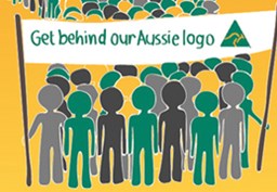 Get behind 'our Aussie logo'